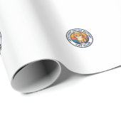 Introvert Soziale Batterie Katze Süße Kitty Design Geschenkpapier (Rolleneckpunkt)