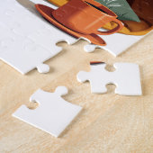 Introvert Überlebensmodus Katzen-Decken-Fort-Aufkl Puzzle (Seite)