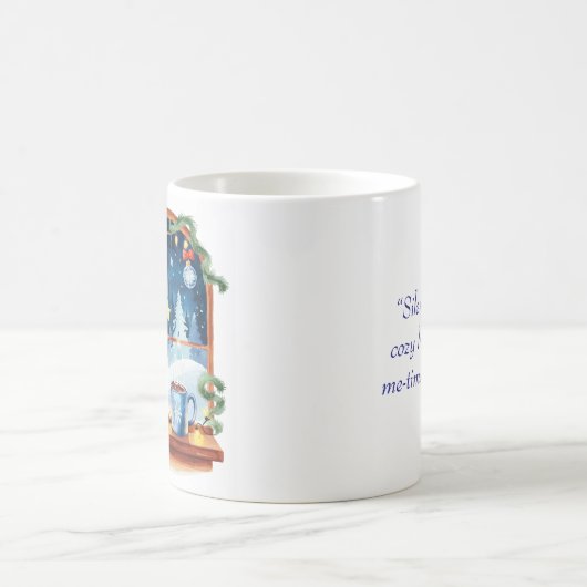Introvert Winter Kaffeetasse (Mittel)