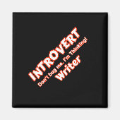Introvert Writer Magnet (Vorne)