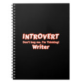 Introvert Writer Notizblock (Vorderseite)