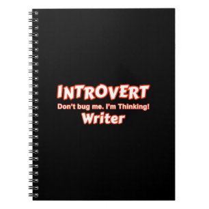 Introvert Writer Notizblock