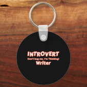 Introvert Writer Schlüsselanhänger (Vorderseite)