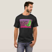 Introverted But Parrots Green Indian Ringneck 1 T-Shirt (Vorne ganz)