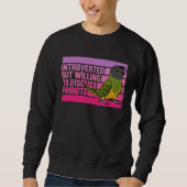 Introverted But Parrots Senegal Parrot Sweatshirt (Vorderseite)