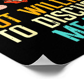 Introverted But Willing Discuss Meat Bbq Barbecue Poster (Ecke)