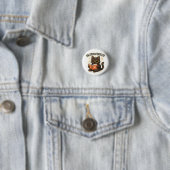 Introverted But Willing To Discuss Cats Button (Beispiel)