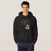 Introverted But Willing To Discuss Cats Introve Hoodie (Vorne ganz)