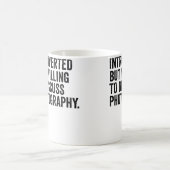 Introverted But Willing To Discuss Photography Pho Kaffeetasse (Mittel)