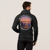 Introverted Cruise Couple Balcony Premium Hoodie (Schwarz voll)