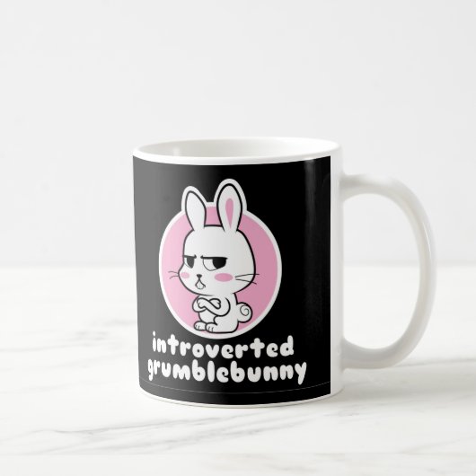 Introverted Grumblebunny Tasse (Rechts)