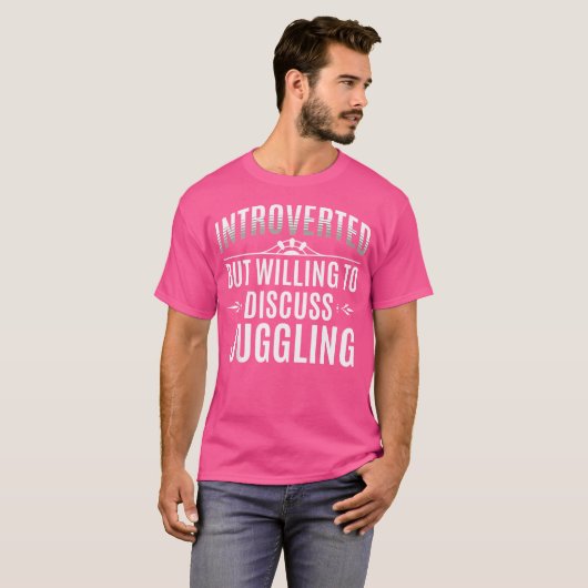 Introverted Juggling Lovers T-Shirt (Vorne ganz)