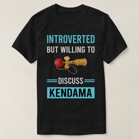 Introverted Kendama T-Shirt (Design vorne)
