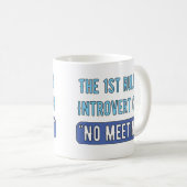 Introverter Club Kaffeetasse (VorderseiteRechts)
