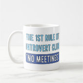 Introverter Club Kaffeetasse (Links)