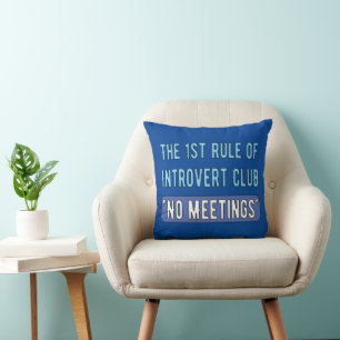 Introverter Club Kissen