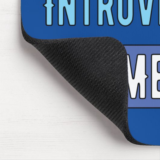 Introverter Club Mousepad (Ecke)
