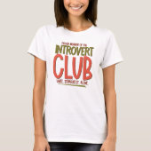 Introverter Club T-Shirt (Vorderseite)