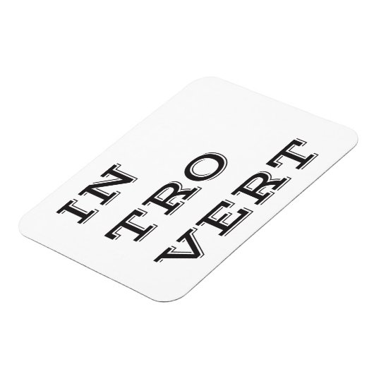 Introvertieren Flexi Magnet (Linke Seite)