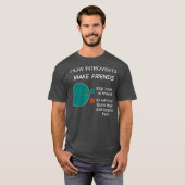 Introvertieren Funny Introvertiert Kuchen Chart T-Shirt (Vorne ganz)