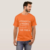 Introvertieren in Echtzeit T-Shirt (Vorne ganz)