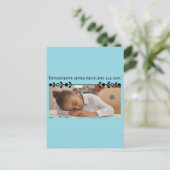 Introvertieren Meme Postcard Postkarte (Stehend Vorderseite)