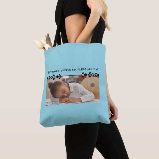 Introvertieren Meme Shoulder Tote Bag Tasche (Von Nahem)