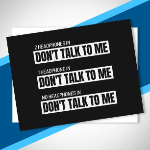 Introvertieren Memes - Sarcastic Spaß Jokes - Funn Postkarte