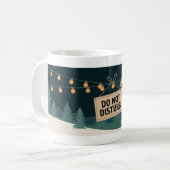 Introvertieren "Nicht stören" Kaffeetasse (Vorderseite Links)