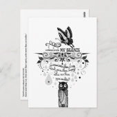 Introvertieren Stille Weisheitszettel Postkarte (Vorne/Hinten)