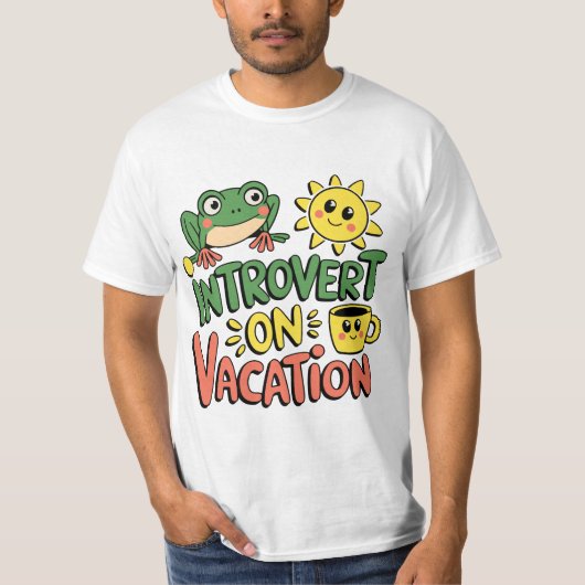Introvertieren Sunshine Break Men's T-Shirt (Vorderseite)