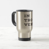 Introvertieren Travel Mug Reisebecher (Vorderseite Links)