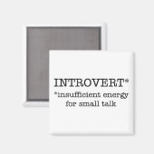 INTROVERTIEREN unzureichender Energiemagnet Magnet (Vorderseite/Rückseite)
