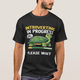 Introvertierender-in-Bearbeitung-T-Shirt – Lustige T-Shirt