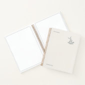 Introvertiert Geschenk Minimalist Line Art Planer Notizblock (Innenseite)