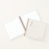 Introvertiert Geschenk Minimalist Lineare Kunst St Notizblock (Innenseite)