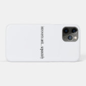 "Introvertiert getrennt" Case-Mate iPhone Hülle (Rückseite (Horizontal))