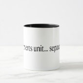 "Introvertiert getrennt" Tasse (Zentrum)
