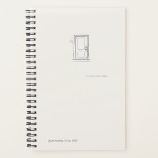 Introvertiert Stille Einsamkeit Minimal Line Art P Planer