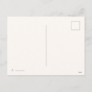 Introvertiert Stille Einsamkeit Minimalist Postkar Feiertagspostkarte