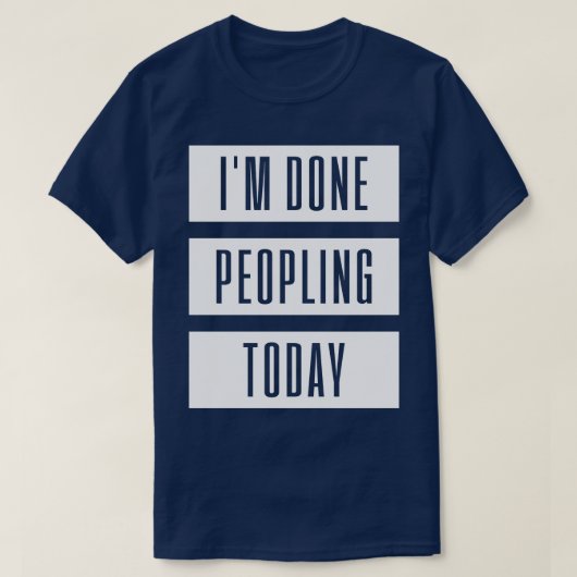 Introvertierte 1 T-Shirt (Design vorne)