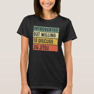 Introvertierte aber willens zu diskutieren brasili T-Shirt