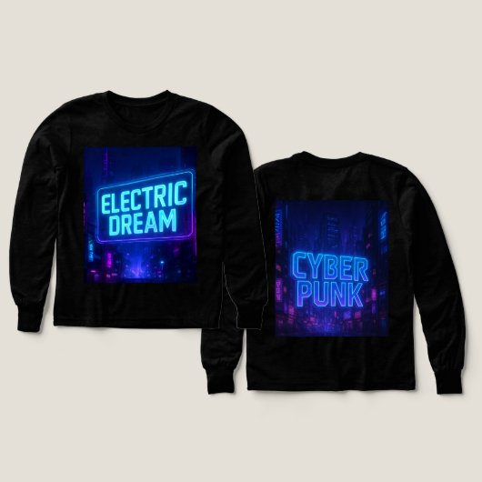 Introvertierte Energie"-Hemd (Design Vorder- & Rückseite)