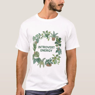 Introvertierte Energie-Natur-Ästhetik-T-Shirt T-Shirt