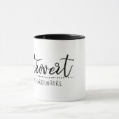 Introvertierte Extraordinäre Typografie Tasse (Zentrum)