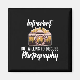 Introvertierte Fotografie Magnet