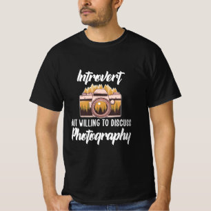 Introvertierte Fotografie T-Shirt