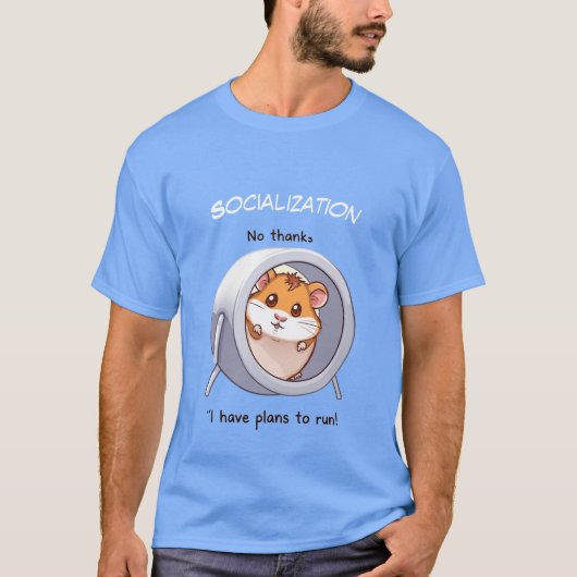 Introvertierte Hamster T-Shirt (Vorderseite)