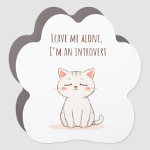 Introvertierte Katze