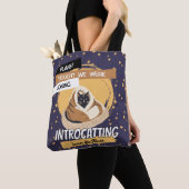 Introvertierte Katzen-Vibes - Introcatten - Lustig Tasche (Von Nahem)